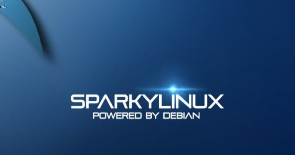 Distribución Linux SparkyLinux 1 logo de sparkylinux