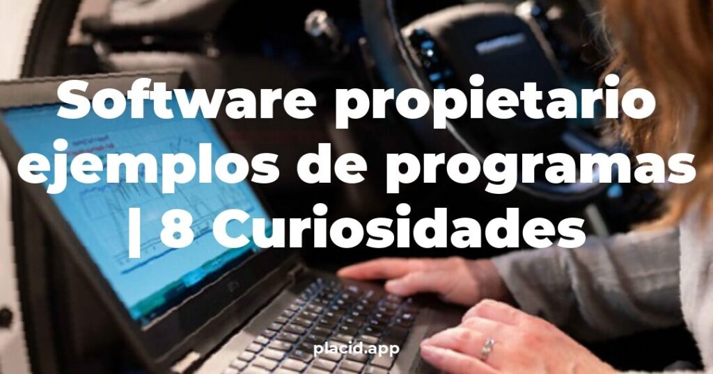 software propietario