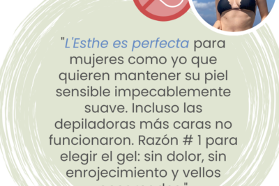 una imagen de una mujer aplicando una crema hidratante en una zona de la piel con un enfoque en los vellos encarnados