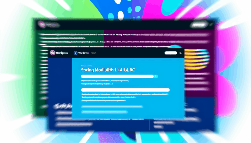 Nuevas Características de Spring Modulith 1.4 y Más Versiones Lanzadas