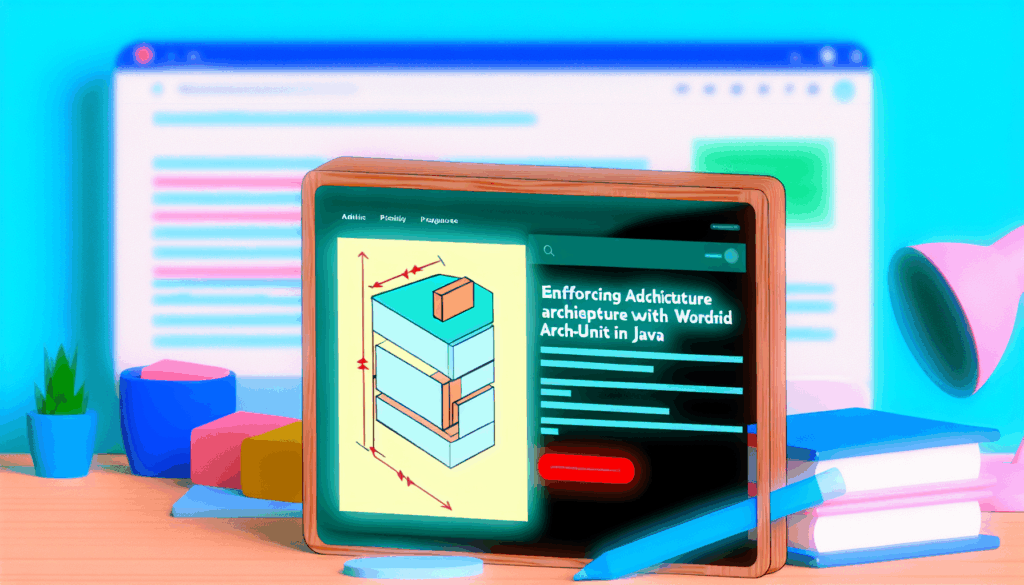 Enforcing Architecture with ArchUnit in Java: Mejores Prácticas y Beneficios 1 Enforcing Architecture with ArchUnit in Java: Mejores Prácticas y Beneficios